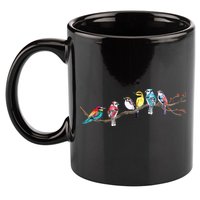 Birds On A Branch Birding Bird Watching Bird Watcher 11oz C Handle Ceramic Mug