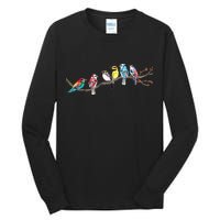 Birds On A Branch Birding Bird Watching Bird Watcher Tall Long Sleeve T-Shirt