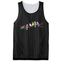 Birds On A Branch Birding Bird Watching Bird Watcher Mesh Reversible Basketball Jersey Tank
