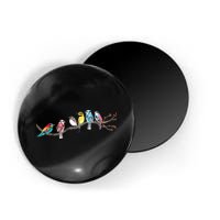 Birds On A Branch Birding Bird Watching Bird Watcher Magnet