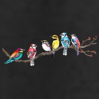 Birds On A Branch Birding Bird Watching Bird Watcher 25L Jumbo Tote