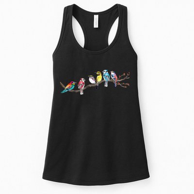 Birds On A Branch Birding Bird Watching Bird Watcher Womens Tank Top