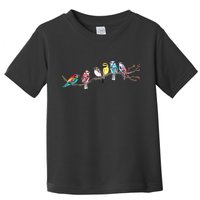 Birds On A Branch Birding Bird Watching Bird Watcher Toddler T-Shirt