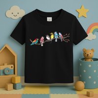 Birds On A Branch Birding Bird Watching Bird Watcher Toddler T-Shirt