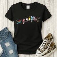 Birds On A Branch Birding Bird Watching Bird Watcher Womens T-Shirt