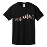 Birds On A Branch Birding Bird Watching Bird Watcher Kids T-Shirt