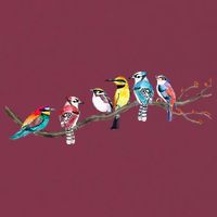 Birds On A Branch Birding Bird Watching Bird Watcher 16oz Travel Tumbler