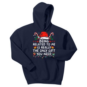 Bend Over And I'll Show You Ugly Christmas Couple Matching  Kids Hoodie