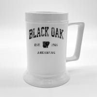 Black Oak Arkansas AR Vintage Athletic Black Sports Beer Stein