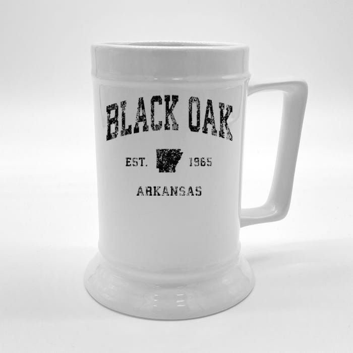 Black Oak Arkansas AR Vintage Athletic Black Sports Beer Stein