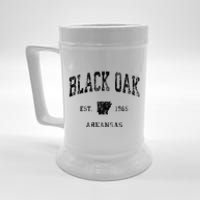 Black Oak Arkansas AR Vintage Athletic Black Sports Beer Stein