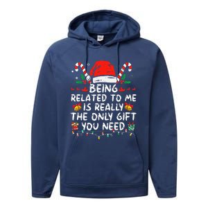 Bend Over And I'll Show You Ugly Christmas Couple Matching  Performance Fleece Hoodie