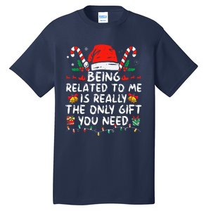 Bend Over And I'll Show You Ugly Christmas Couple Matching  Tall T-Shirt