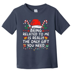 Bend Over And I'll Show You Ugly Christmas Couple Matching  Toddler T-Shirt