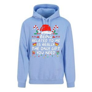 Bend Over And I'll Show You Ugly Christmas Couple Matching  Unisex Surf Hoodie