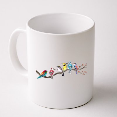 Birds On A Branch Birding Bird Watching Bird Watcher Coffee Mug