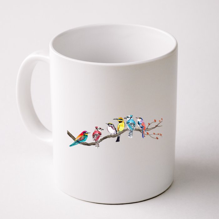 Birds On A Branch Birding Bird Watching Bird Watcher Coffee Mug