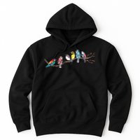 Birds On A Branch Birding Bird Watching Bird Watcher Hoodie