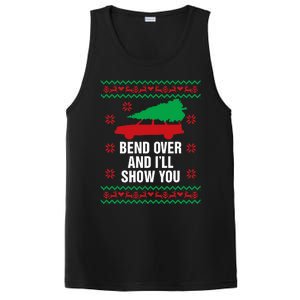 Bend Over and I'll Show You Christmas Couple Matching Family  PosiCharge Competitor Tank