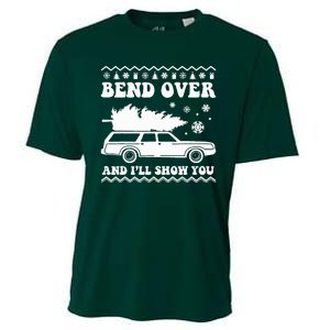 Bend Over And I'll Show You  Cooling Performance Crew T-Shirt