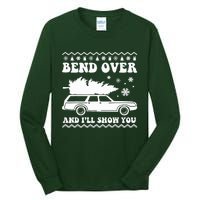 Bend Over And I'll Show You  Tall Long Sleeve T-Shirt