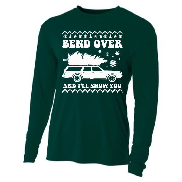 Bend Over And I'll Show You  Cooling Performance Long Sleeve Crew