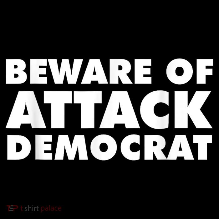 Beware Of Attack Democrat Magnet