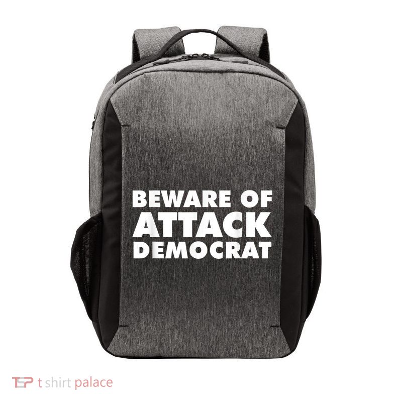 Beware Of Attack Democrat Vector Backpack