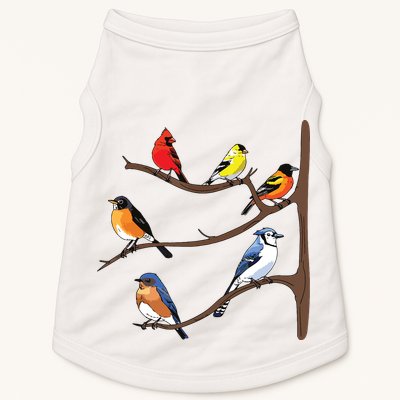 Birds On A Branch Birding Birdwatching Birder Bird Watcher Doggie Tank