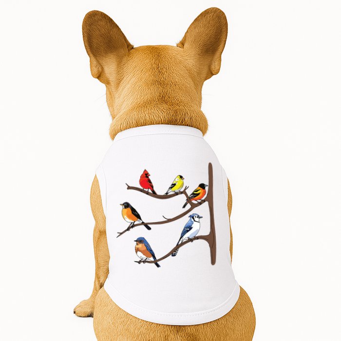 Birds On A Branch Birding Birdwatching Birder Bird Watcher Doggie Tank