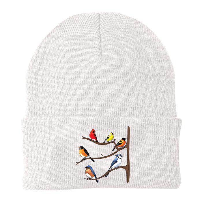 Birds On A Branch Birding Birdwatching Birder Bird Watcher Beanie