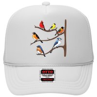 Birds On A Branch Birding Birdwatching Birder Bird Watcher Trucker Hat