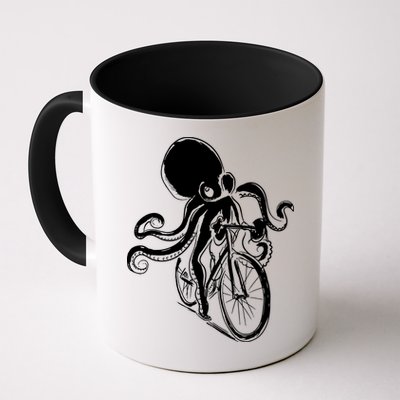 Bicycle Octopus Art Cyclist Mug