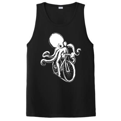 Bicycle Octopus Art Cyclist PosiCharge Competitor Tank