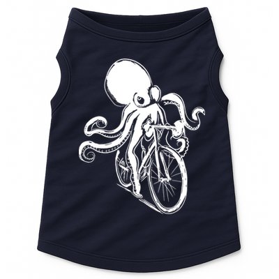 Bicycle Octopus Art Cyclist Doggie Tank