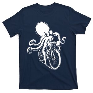 Bicycle Octopus Art Cyclist T-Shirt