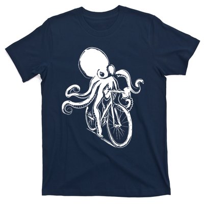 Bicycle Octopus Art Cyclist T-Shirt