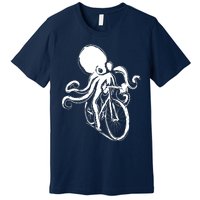 Bicycle Octopus Art Cyclist Premium T-Shirt