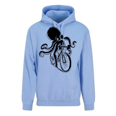 Bicycle Octopus Art Cyclist Unisex Surf Hoodie