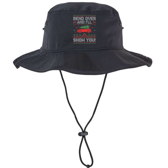 Bend Over And I'll Show You Ugly Christmas Couple Matching  Legacy Cool Fit Booney Bucket Hat