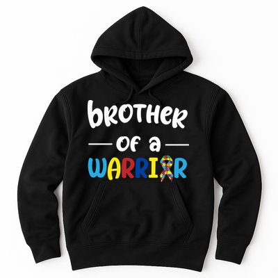 Brother Of A Warrior Autism Awareness Hoodie