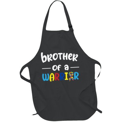 Brother Of A Warrior Autism Awareness Apron