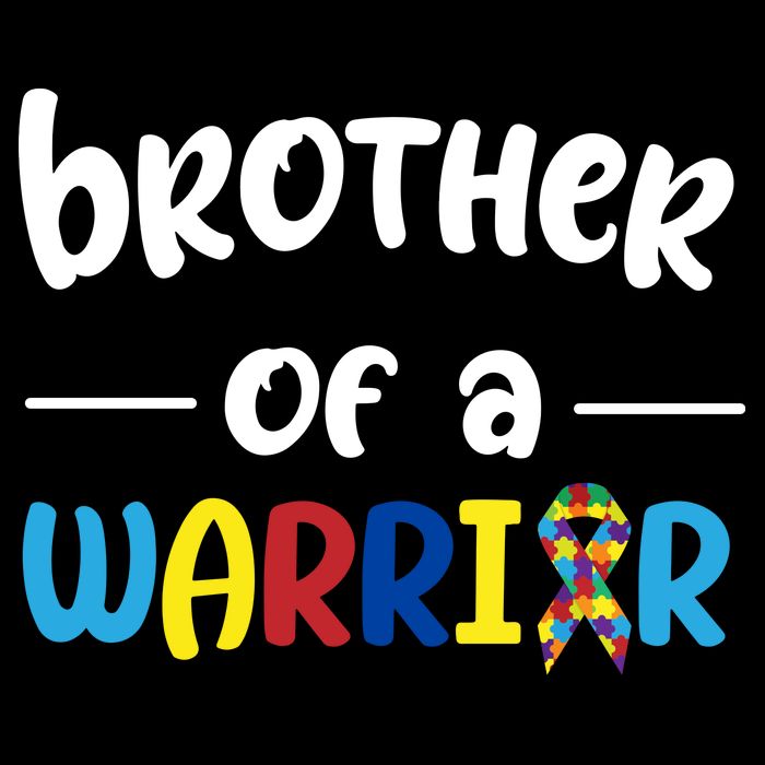 Brother Of A Warrior Autism Awareness Flatbill Hat