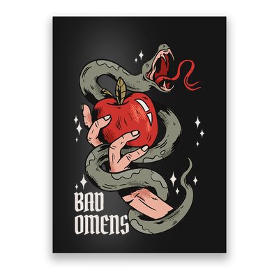 Bad Os Apple And Snake Bad Os Poster