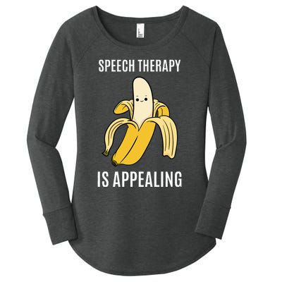 Brain of a Speech Pathologist Speech Language Therapy Women's Perfect Tri Tunic Long Sleeve Shirt