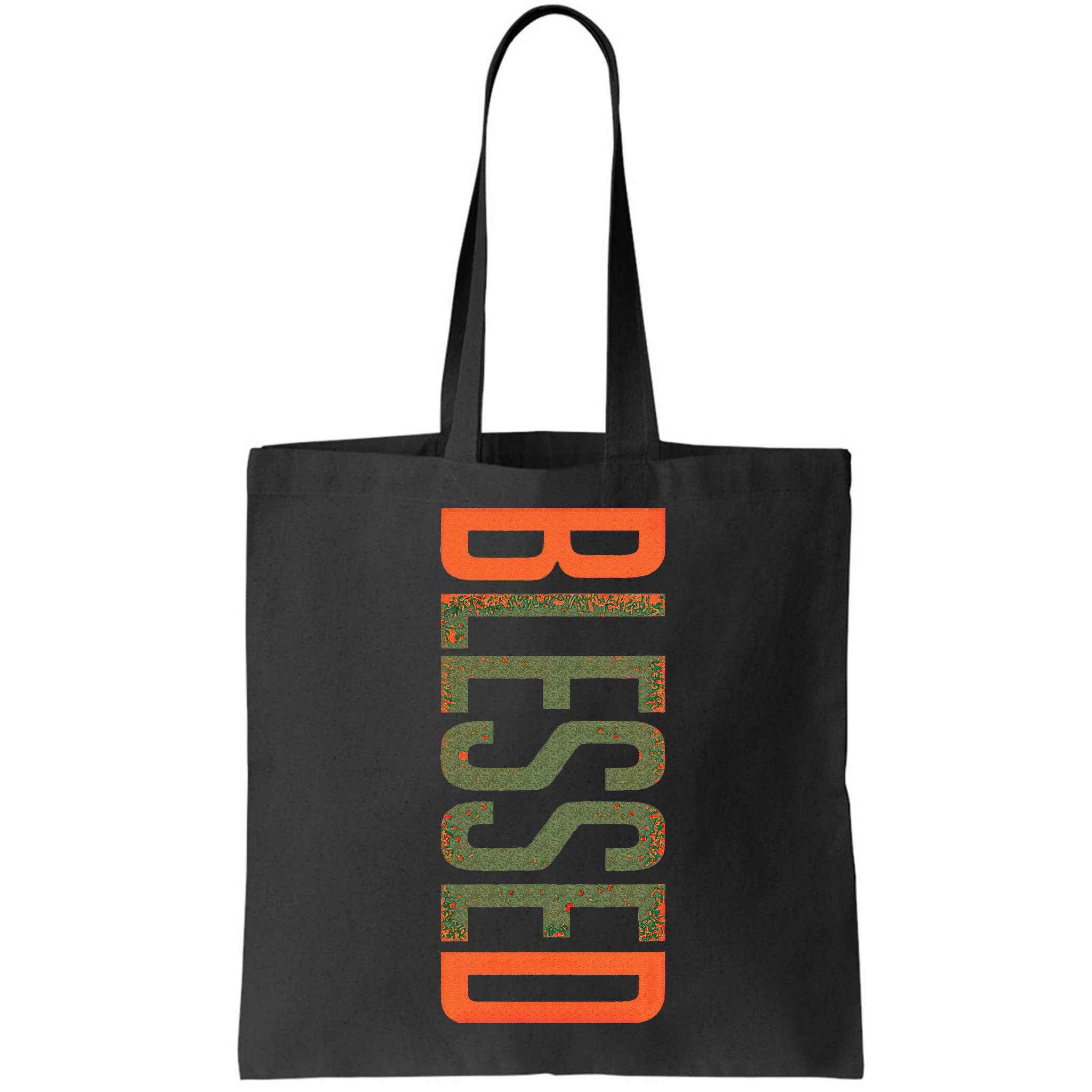 Blessed Olive Army Solar Orange Color Match Bag