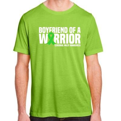 Boyfriend Of A Warrior Cerebral Palsy Awareness Gift Adult ChromaSoft Performance T-Shirt