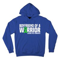 Boyfriend Of A Warrior Cerebral Palsy Awareness Gift Hoodie