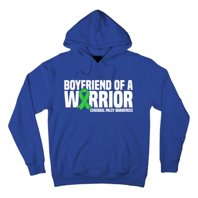 Boyfriend Of A Warrior Cerebral Palsy Awareness Gift Hoodie