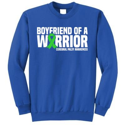 Boyfriend Of A Warrior Cerebral Palsy Awareness Gift Sweatshirt